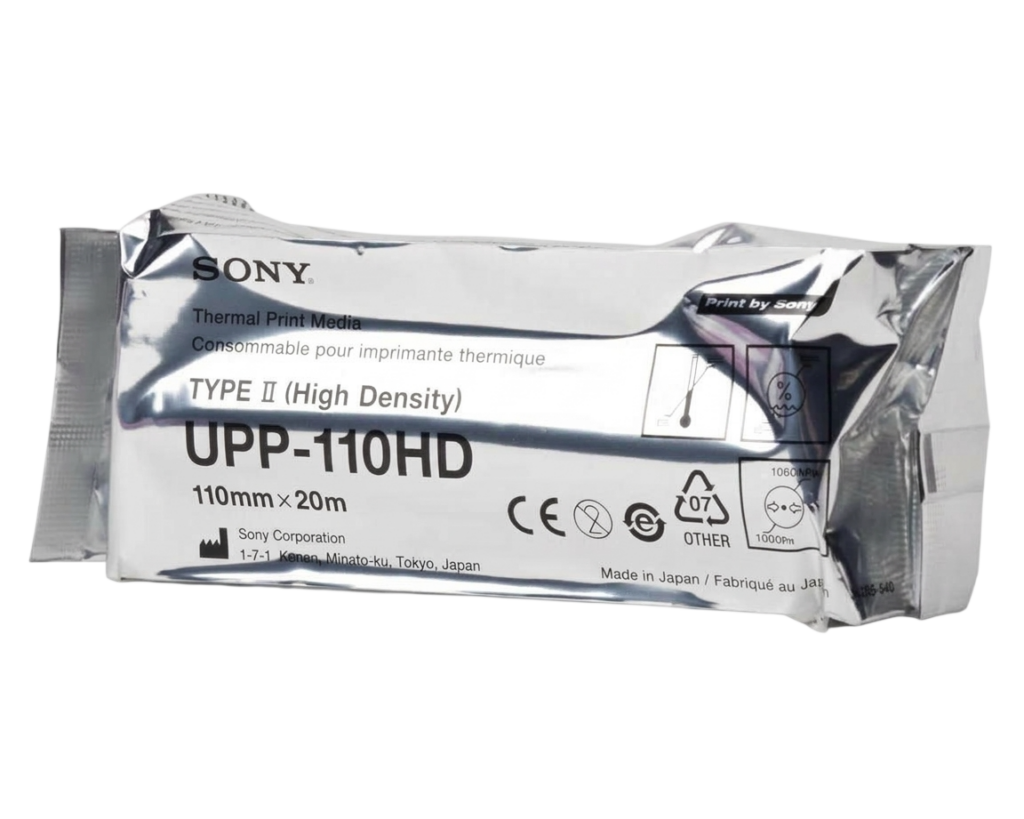 Papel ecográfico Sony UPP-110HG 20 m Type II — imagen 1
