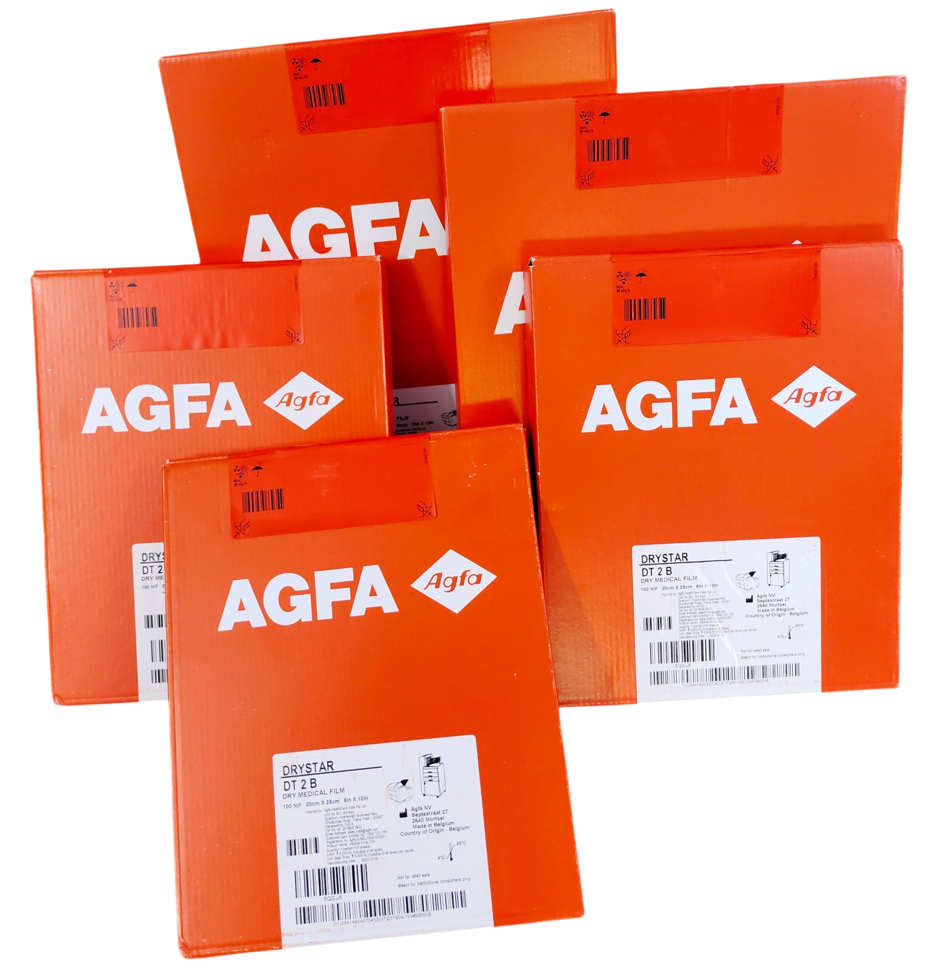 Película radiográfica AGFA DT 2B — imagen 2