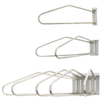 Rack fijo de pared con perchas — imagen 1