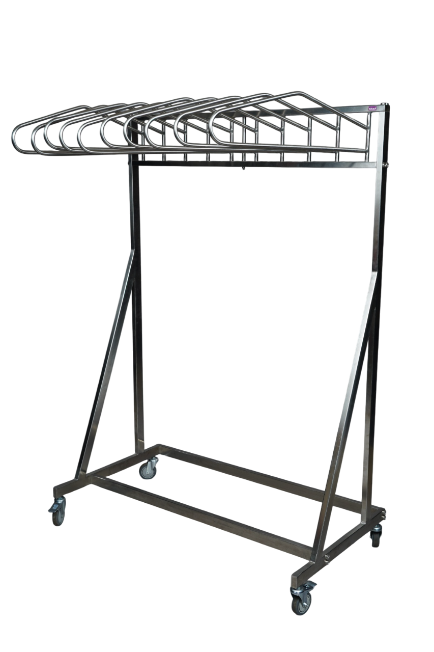 Rack móvil con 5 y 10 Ganchos — imagen 2